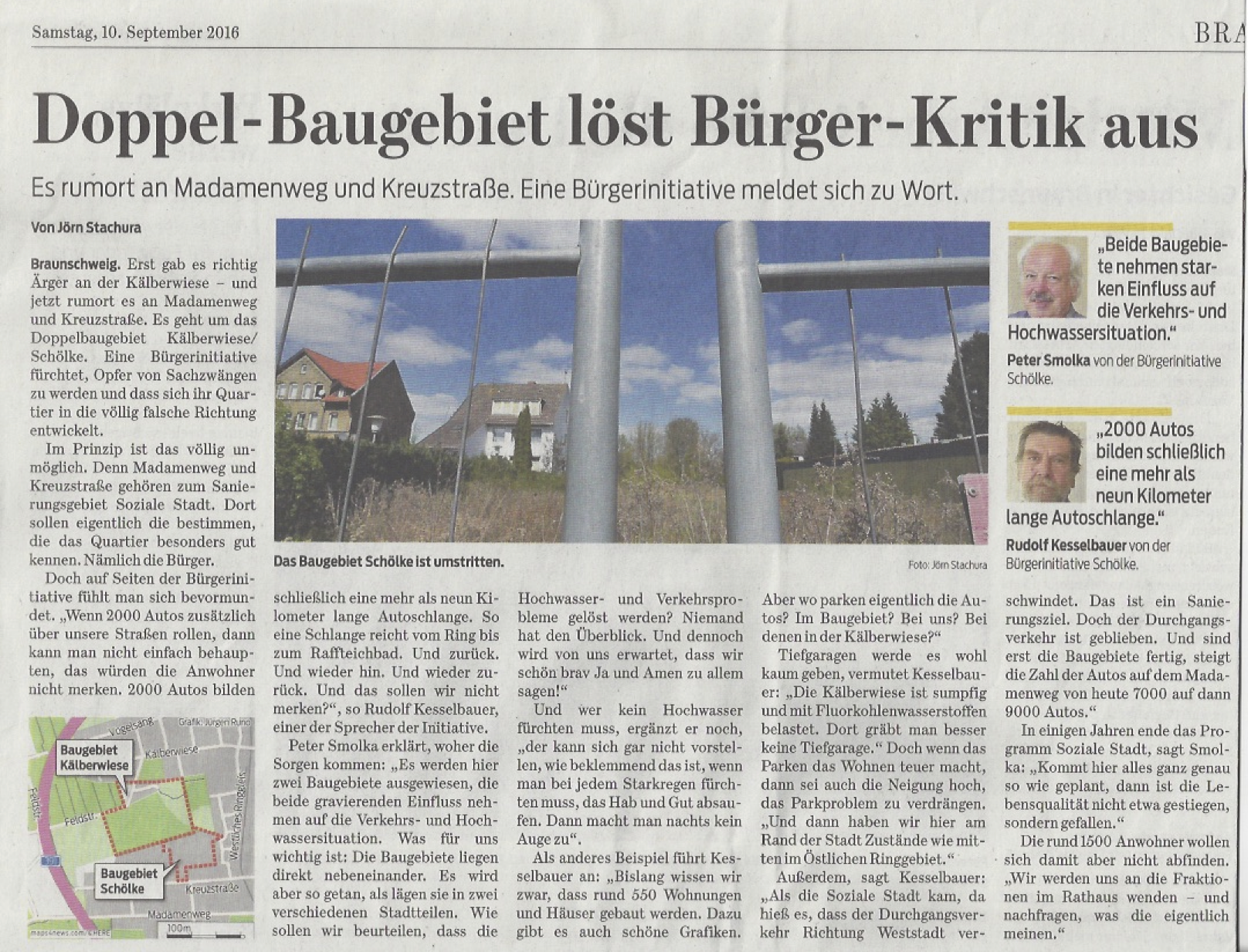 Braunschweiger Zeitung 10.09.2016